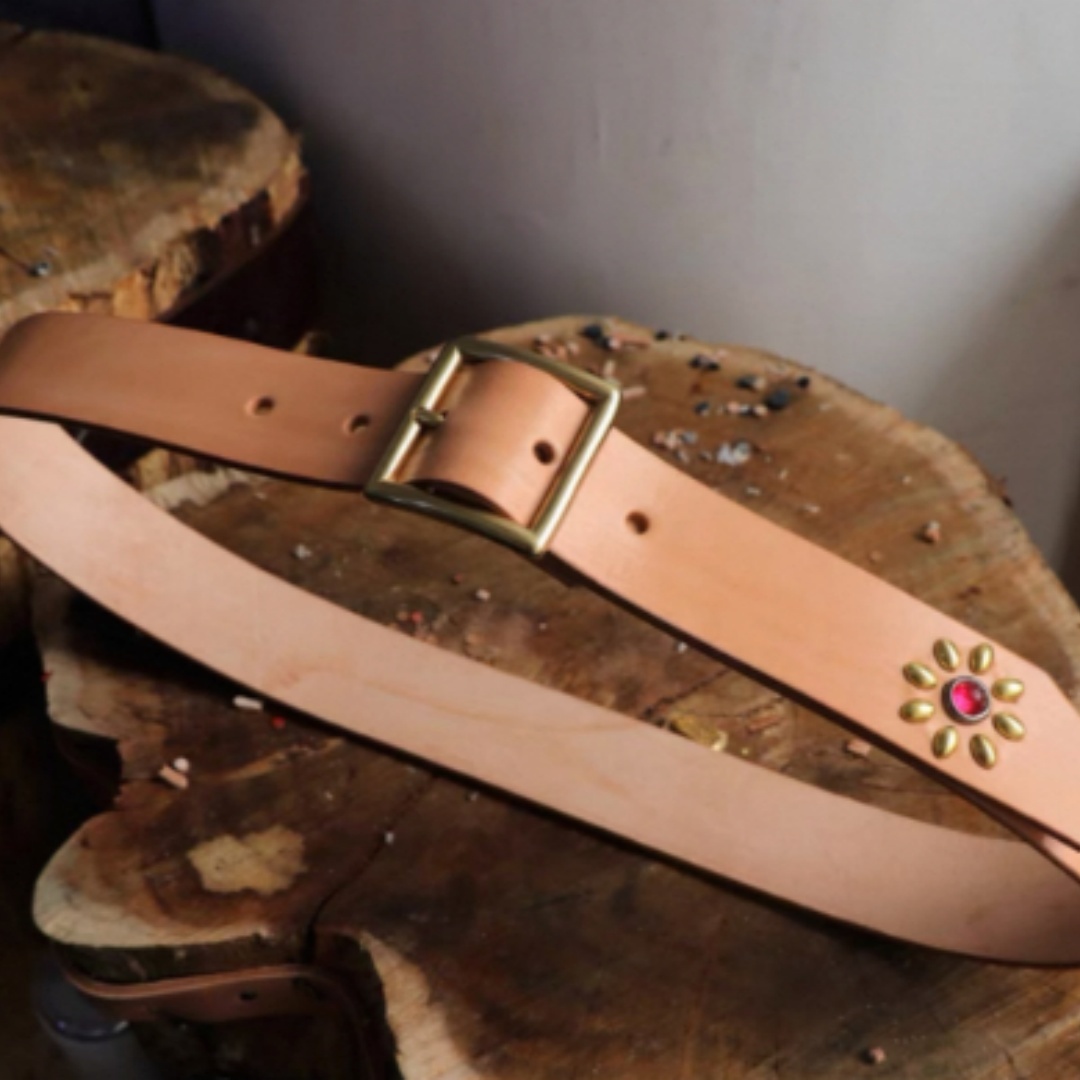 Womens Retro Ethnic-Style Heavy-Duty Belt