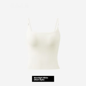 Womens One-piece Bralette With Built-in Cups And Strapsno Bra Required