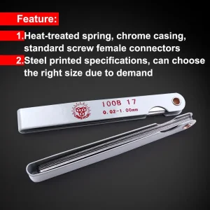 Stainless Steel Feeler Gauge 17 Blade/32 Blade Thickness Gap Metric Filler Feeler Gauge Measure Tool For Feeler Gauge Valve Shim