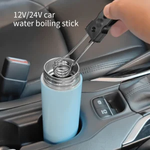 Portable 12V 24V Car Portable Immersion Heater Fashion High Quality Safe Warmer Durable Auto Electronics Coffee Tea Water Heater