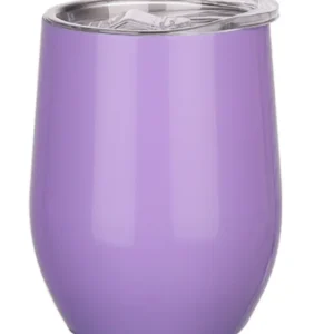 Wine Glasses 12oz Beer Thermos Cold Tumbler Egg Cup Beer Mug Double Wall Vacuum Insulated Water Cup Bar Drinkware With Seal Lid