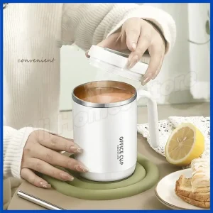 500ml Thermos Coffee Cup with Straw Stainless Steel Coffee Cup Mug with Lid Thermal Bottle for Coffee Mugs Thermal Cup Carry Mug