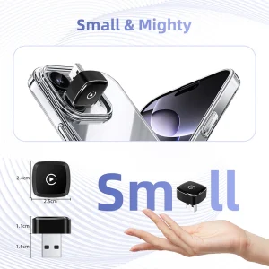 LEXXSON New Wireless Android Auto Adapter Smart Mini Box Plug And Play Universal For VW Toyota Nissan Honda Ford Benz 2025