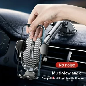 Universal Dashboard Car Phone Holder Multi-Functional 360 Rotating GPS Navigation Air Vent Mount Sucker Bracket Car Phone Mount