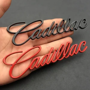 Metal Car Sticker Front Rear Side Emblem Badge for Cadillac Logo Escalade CTS ATS SRX XTS XT5 STS CT5 CT6 BLS XLR Accessories