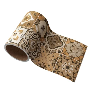 Bathroom Waist Line Wall Stickers Self-adhesive Waterproof Peel Stick Art Mural Backsplash Windowsill Kicking Line Kitchen Bath