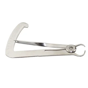 1pc Degree Gauge Measures From 0-10 Mm Dental Lab Caliper Wax Metal Dental Crown Gauge Caliper Surgical Instruments