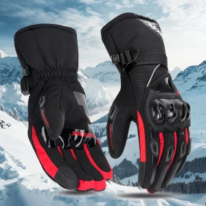 Full Finger Motorcycle Gloves Windproof Moto Motorbike Riding Gloves Waterproof Touch Screen Moto Motocross Gloves Winter