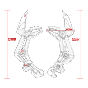 For Z900 Frame Side Cover Fairing Engine Guard for Kawasaki Z 900 Z900 Motorcycle Bodywork Frame Engine Side Panel 2017-2019