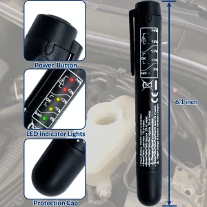 Accurate Oil Quality Check Pen Universal Brake Fluid Tester Car Brake Liquid Digital Tester Vehicle Auto Automotive Testing Tool