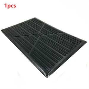 Car Carpet Plate Floor Pad Heel Foot Mats Pedal Patch PVC Waterproof Auto Anti-skid Pad Universal Interior Parts