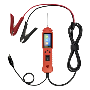 12 24V P100 P200 Automotive Circuit Tester Power Circuit Probe Electrical Tester Continuity Voltage Lamp Testing Tool 2M Cable