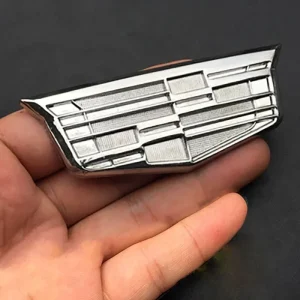 Metal Car Sticker Front Rear Side Emblem Badge for Cadillac Logo Escalade CTS ATS SRX XTS XT5 STS CT5 CT6 BLS XLR Accessories