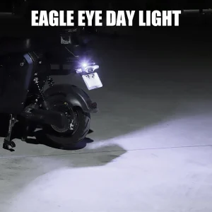 2pcs 5630 chip DRL led Eagle eye motorcycle Signal light bulb License plate light Taillights Rear fog lights LED indicator light