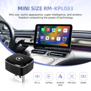 LEXXSON New Wireless Android Auto Adapter Smart Mini Box Plug And Play Universal For VW Toyota Nissan Honda Ford Benz 2025
