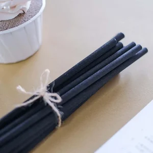 50 Pcs Black White Vine Diffuser Sticks Aromatherapy Volatile Rod for Home Fragrance Diffuser Living Room Reed Diffusers