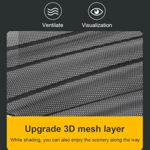 Double Layer Auto Black UV Protection Film 10 Magnets Magnetic Car Personality Sunshades UV Protection Front Rear Window Curtain