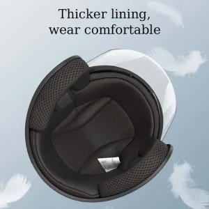 Motorcycle Dual Visor Flip Up Modular Full Face Helmet Anti-fog Street Bike Racing Helmet for Women, Men, 4 Colors