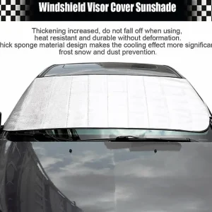 Car Exterior Protection Snow Blocked Car Covers Snow Ice Protector Visor Sun Shade Front Rear Windshield Cover Block Shields