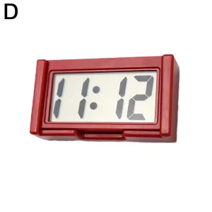 Large Screen Home Digital Display Car Clock Paste Electronic Mini Car Electronic Clock Automotive Supplies Simple Type
