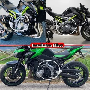 For Z900 Frame Side Cover Fairing Engine Guard for Kawasaki Z 900 Z900 Motorcycle Bodywork Frame Engine Side Panel 2017-2019