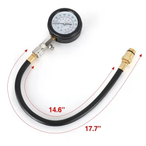 Pressure Gauge Gasoline Engine Compression Tester Automotive Workshop Tools Mechanical Inspection Garage Tool Car Verification