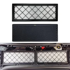 Cabin Filter Air Filter HEPA Air Intake Filter Replacement With Activated Carbon For Tesla Model Y 2020 2021 2022 2023 2024