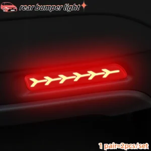 2Pcs LED Brake Lights for Suzuki Ertiga Ciaz Vitara S-Cross SX4 Splash Rear Bumper Reflector Tail Lamp