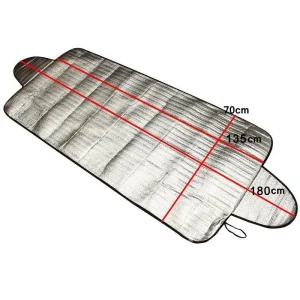 Car Front Windscreen Cover Foldable Snow Cover Winter Windshield Sunshade Outdoor Waterproof Anti-UV Protection Auto Accessories