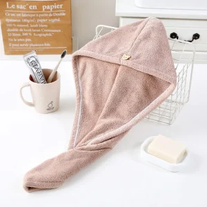 Magic Microfiber Hair Towel Fast Drying Dryer Towel Women Wrap Head Absorption Water Bath Hat