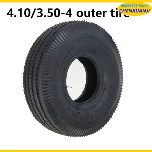 Tyres 4.10/3.50-4 410/350-4 ATV Quad Go Kart 47cc 49cc Chunky 4.10-4 Tire Inner Tube for All Models 3.50-4