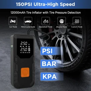 Junsun 450A Car Jump Starter 8000mAh Power Bank Portable Air Compressor 12V Starting Device for Car Battery Emergency Starter