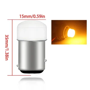 2pcs 1156 P21W P21 5W 1157 BA15S BAY15D Led Car Signal Lamp Daytime Running Light 12V Auto Car Fog Lamp White Red Yellow