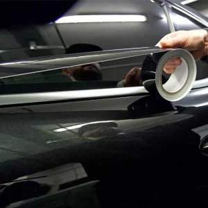 Ultra Glossy Black Vinyl Wrap Car Film Car Wrapping Film Foil Bubble Free For Car Sticker Bike Phone Console Skin