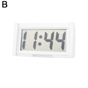 Large Screen Home Digital Display Car Clock Paste Electronic Mini Car Electronic Clock Automotive Supplies Simple Type