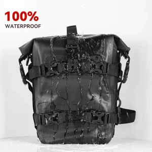 Motorcycle Bumper Bag Waterproof Side Bags For BMW R 1250GS HONDA NC750X Suzuki Motocross Crash Bars Repair Tool Placement Bag