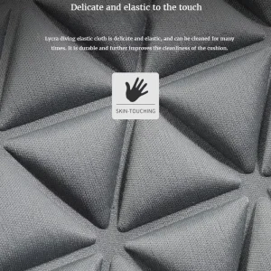 3D Suspended Car Seat Cushion, Seat Cover With Embossed Pattern Four Seasons General Fit for Most Cars