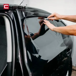50x300cm Black Car Window Tint Film Glass Sticker VLT 1%-50% Sun Shade Window Tinting Solar UV Protection Foils Sticker Films