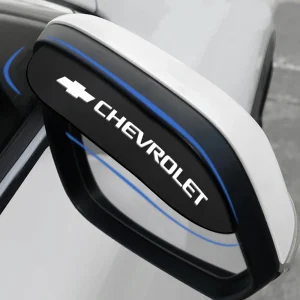 2PCS Car Rearview Mirror Rain Eyebrow Rain Shield For Chevrolet Trax Cruze Malibu Camaro Cavalier Equinox Orlando Accessories