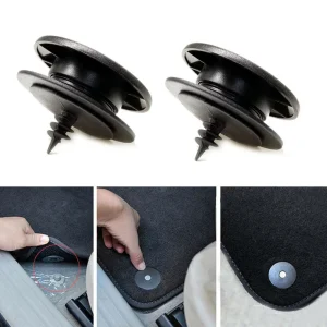 2 Pcs Universal Car Floor Mat Carpet Clips Fixing Grips Floor Holder Anti Skid Fastener Retainer Car Accessories