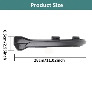 For VW Volkswagen Golf 7 Jetta MK7 19 VII MK7 Golf 7.5 GTI R Touran LED Dynamic Turn Signal Blinker Side Mirror Indicator Light