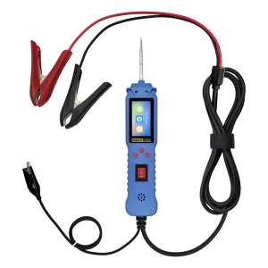 12 24V P100 P200 Automotive Circuit Tester Power Circuit Probe Electrical Tester Continuity Voltage Lamp Testing Tool 2M Cable