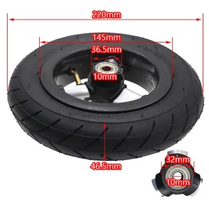Good quality 8 1/2X2 (50-134) Tyre Inner Tube and Rim for  Electric Scooter Baby Trolley Children Tricycle