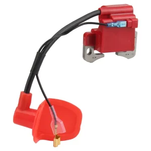 NEW Performance Red IGNITION COIL for 43cc 47cc 49cc Mini Quad Pocket Dirt Bike ATV 2-Stroke Engine part with spark plug