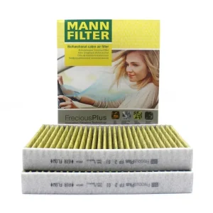 MANNFILTER FP25015 Cabin Air Filter For TESLA MOTORS Model 3 06.2018- Model Y 01.2021- 110768100A 110768100B 110768100C