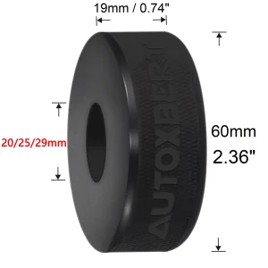 Car Rubber Bottle Jack Pad Support Point Adapter Jacking Removal Repair Tool 20mm 29mm Hole Bottle Jacks Auto Lift Cushion New