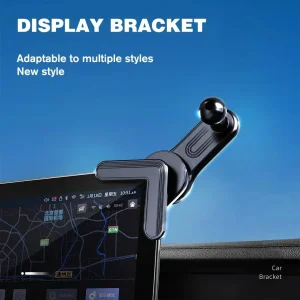 Mobile Phone Holder Base for Car Display Screen Universal 17mm Ball Head GPS Bracket Sticker Base for Tesla Model 3/Y/S/X