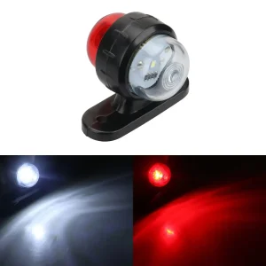 2PCS Truck Side Light Width Light Dual Color 12 24V Universal For Truck Warning Light Safety Light Indicator Lamp Car Signal LED