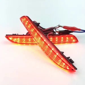 2Pcs car light Rear Bumper Lamp Brake Light Reflector LED For Honda CR-Z CR-V 2012-2014 For Acura TSX Wag 2012-up