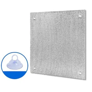 Aluminum Foil Window Insulation Film - Home Sun Shade Protector Pad Anti-UV Sun Protection Film for Sunshine Room